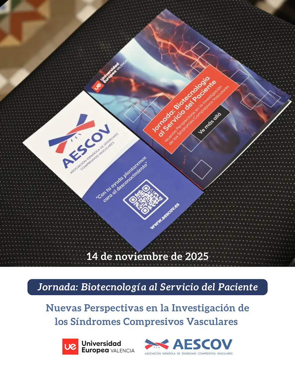 Jornada sobre Síndromes Compresivos Vasculares en la Universidad Europea de Valencia - Foto 1